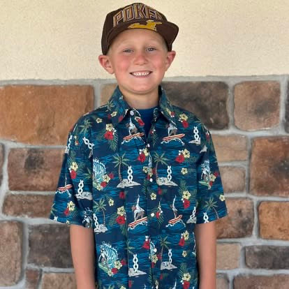 Little Boys Hawaiian Roper shirt