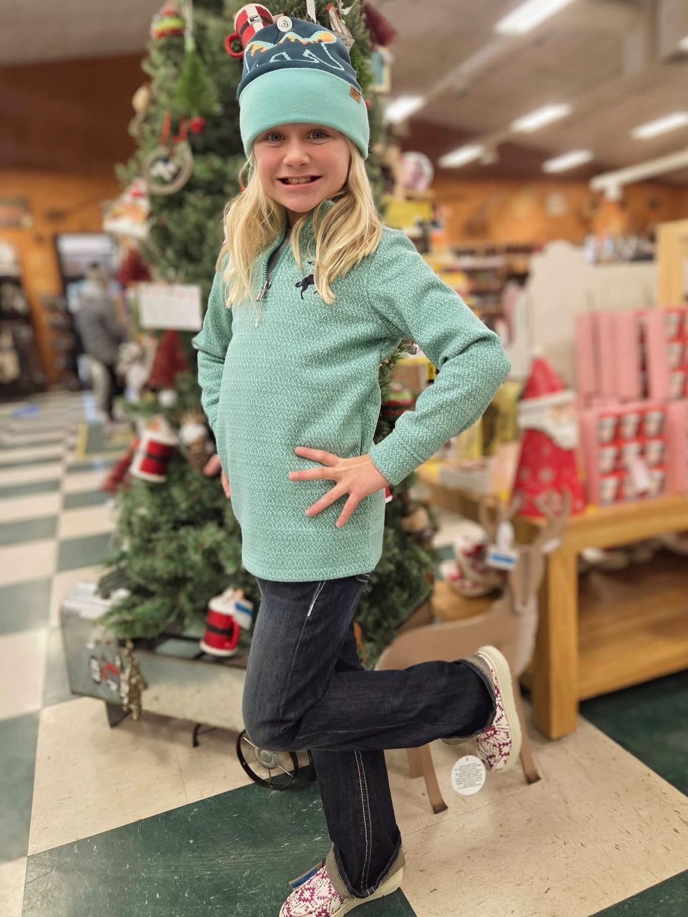 Cruel Girl Turquoise Sweater