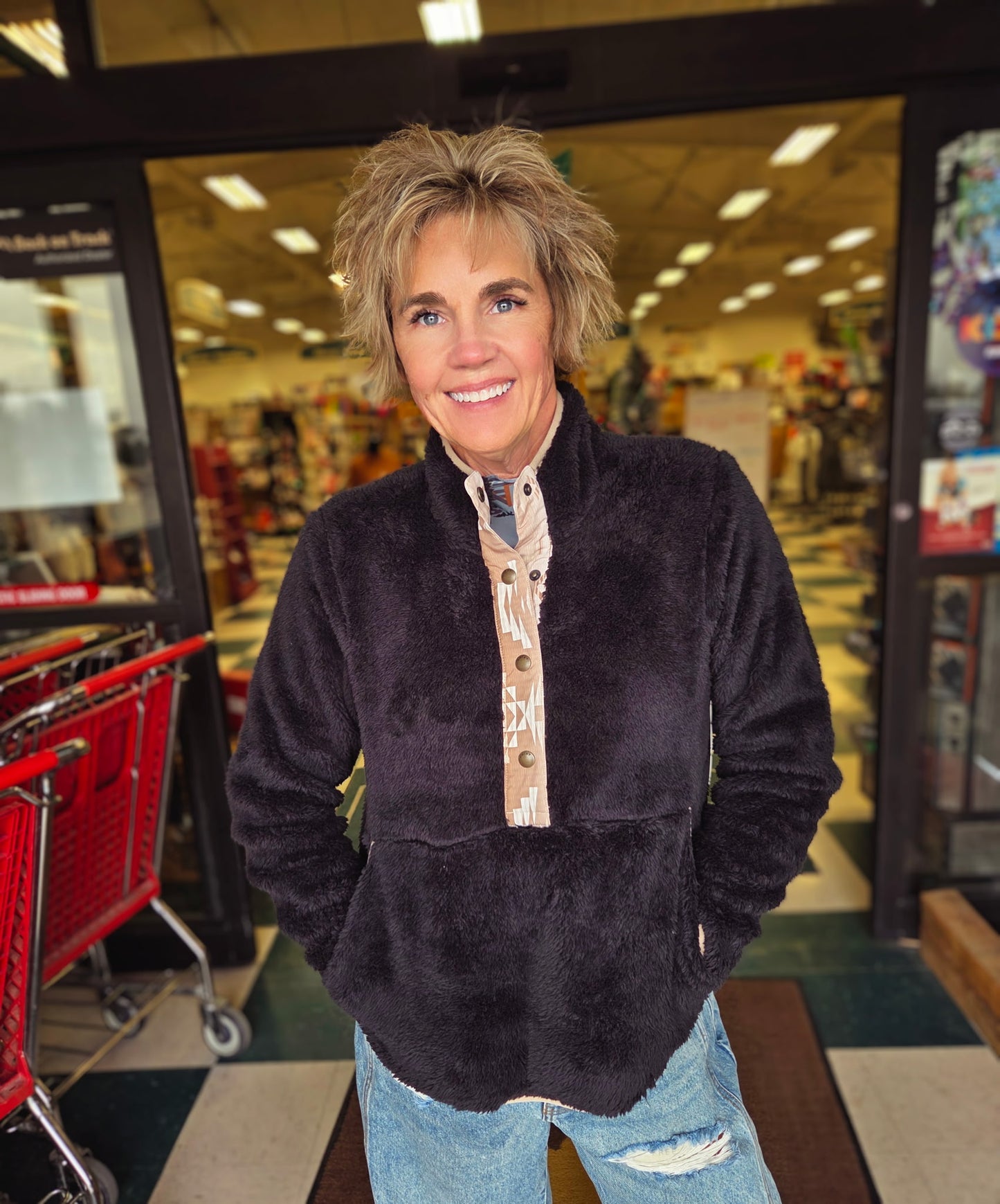 Ariat Berber Snapfront Sweatshirt