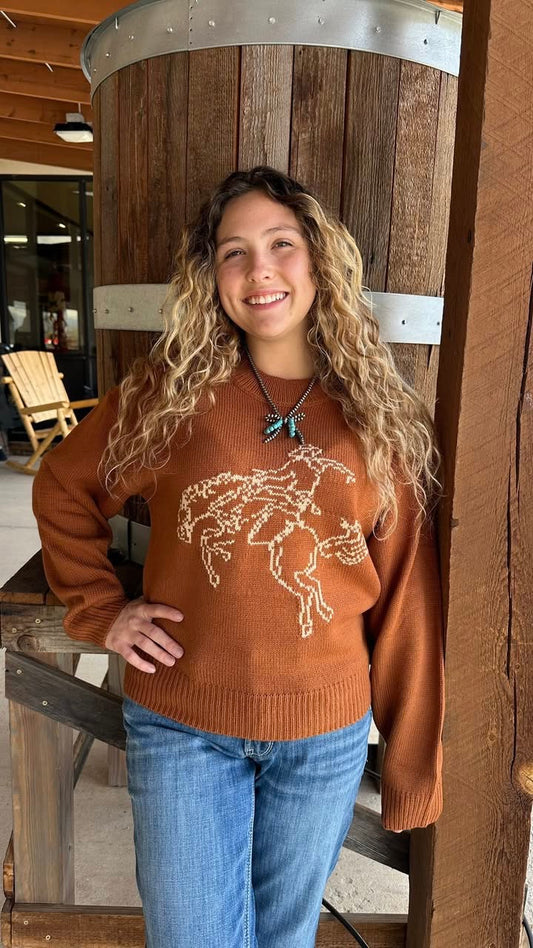 Wrangler Retro Rust Sweater